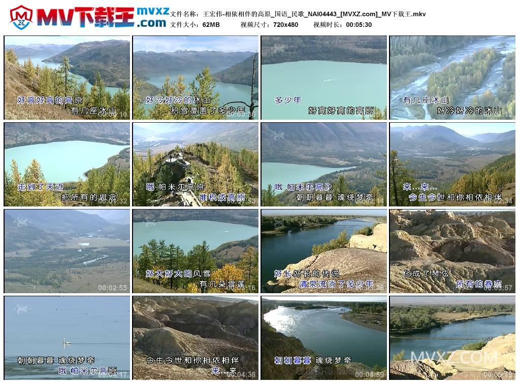 王宏伟-相依相伴的高原_国语_民歌_NAI04443